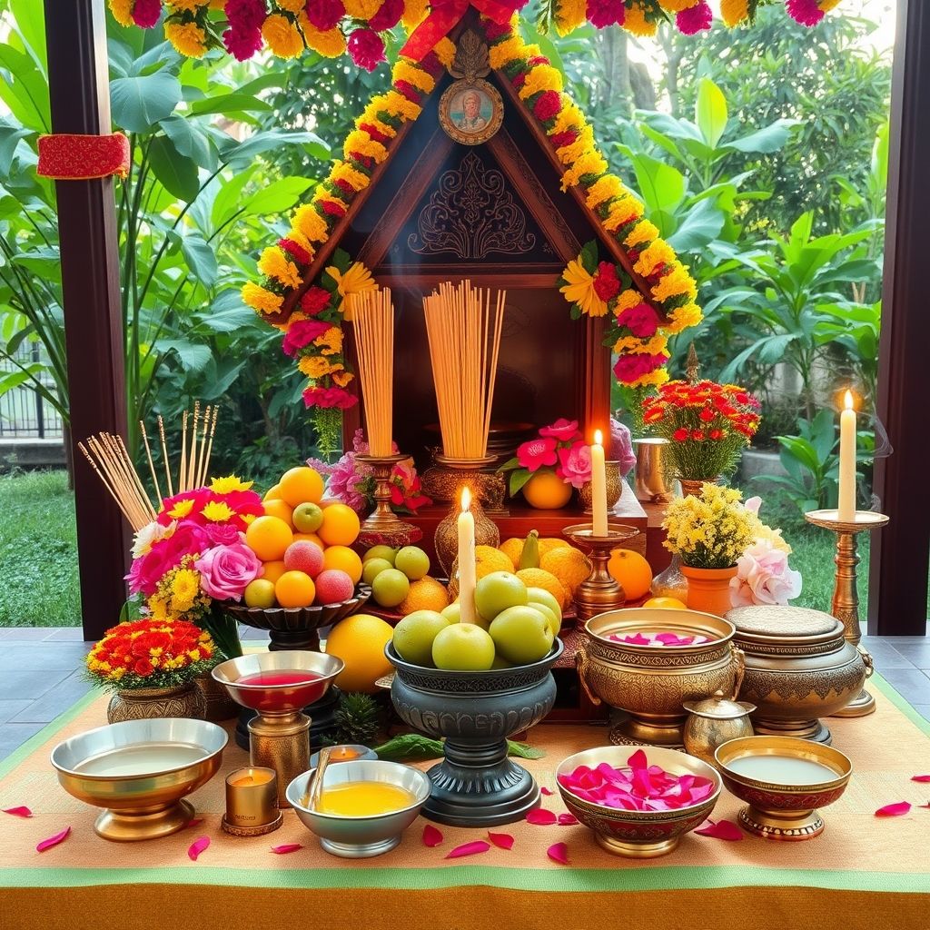 ของถวายมงคล! เสริมศิริมงคลศาลพระภูมิ